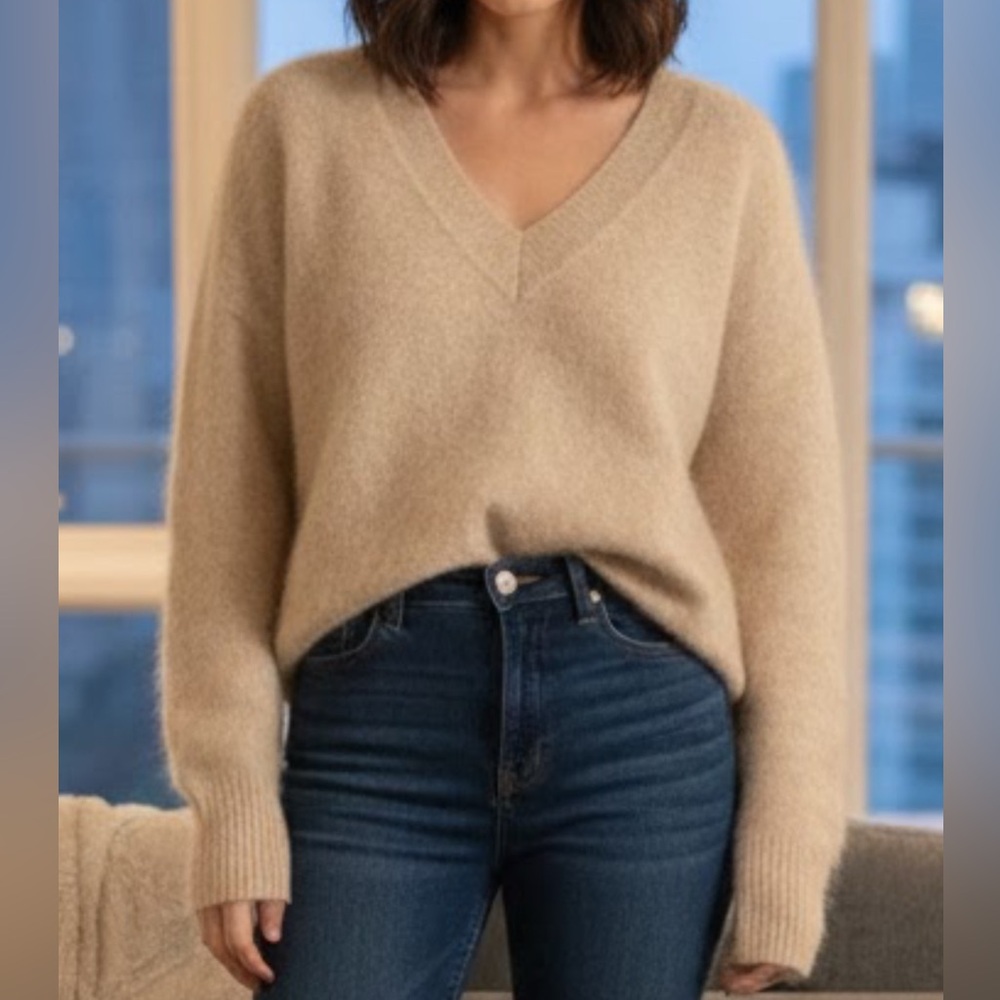 🌸SOLD🌸 NWT Jason Wu 100% Cashmere Sweater - Picture 3 of 7